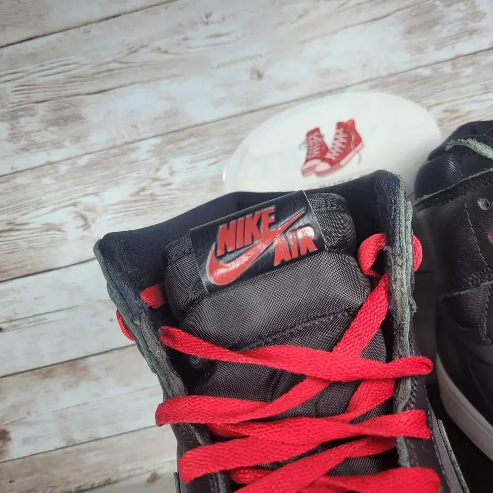 Air Jordan 1 Retro OG Men Size 14 High Black Gym Red Athletic Basketball Shoes